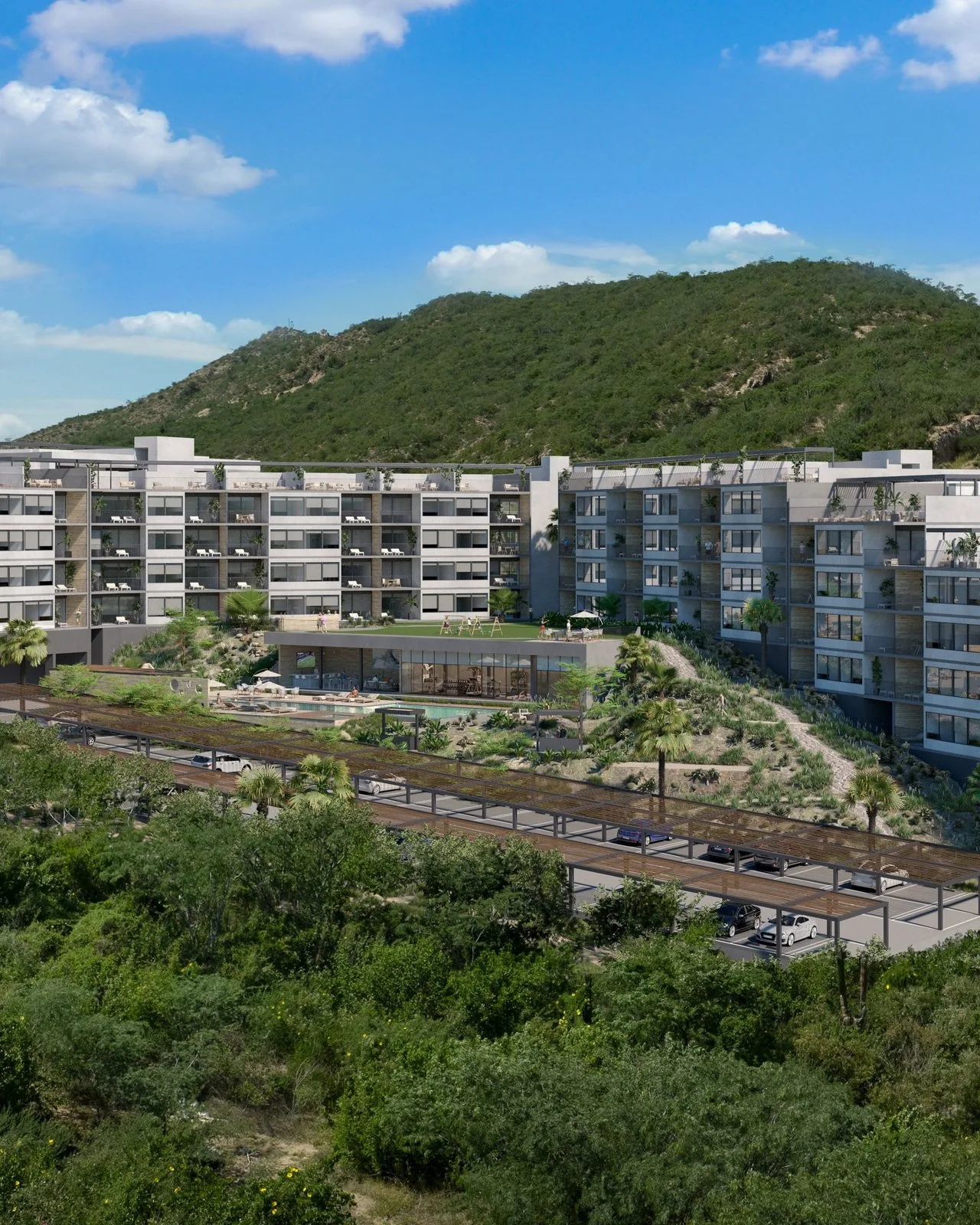 Vitai · Vista aérea del complejo