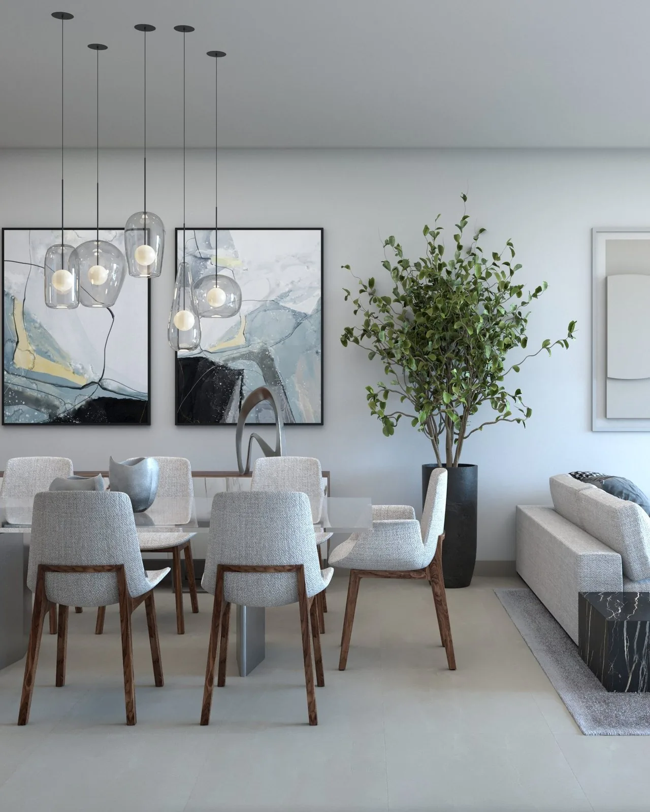Vitai · Sala, comedor y cocina