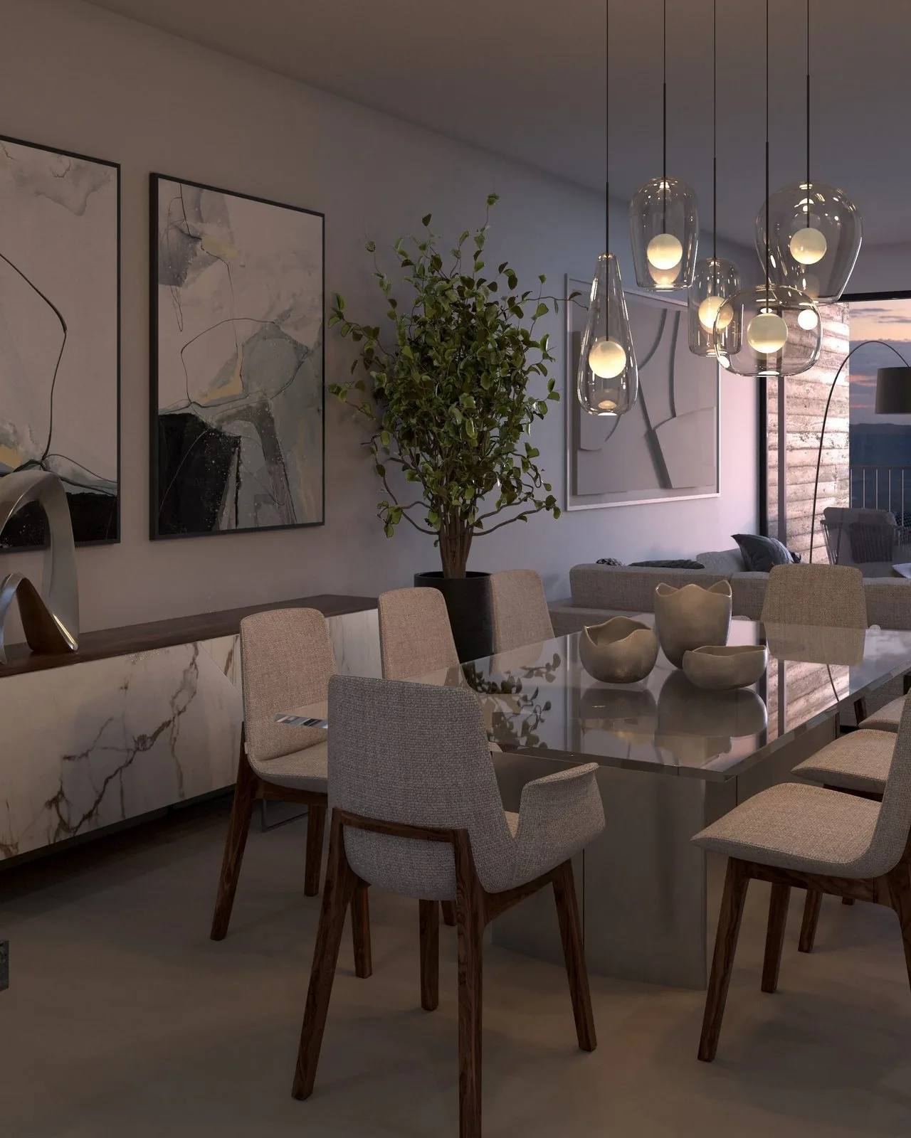 Vitai · Comedor con vista