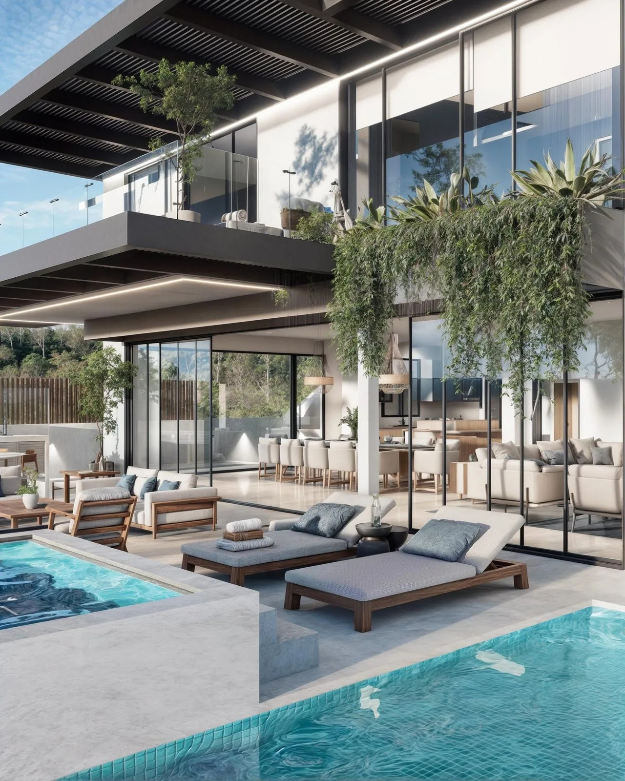 La Cima 20 · Terraza con alberca