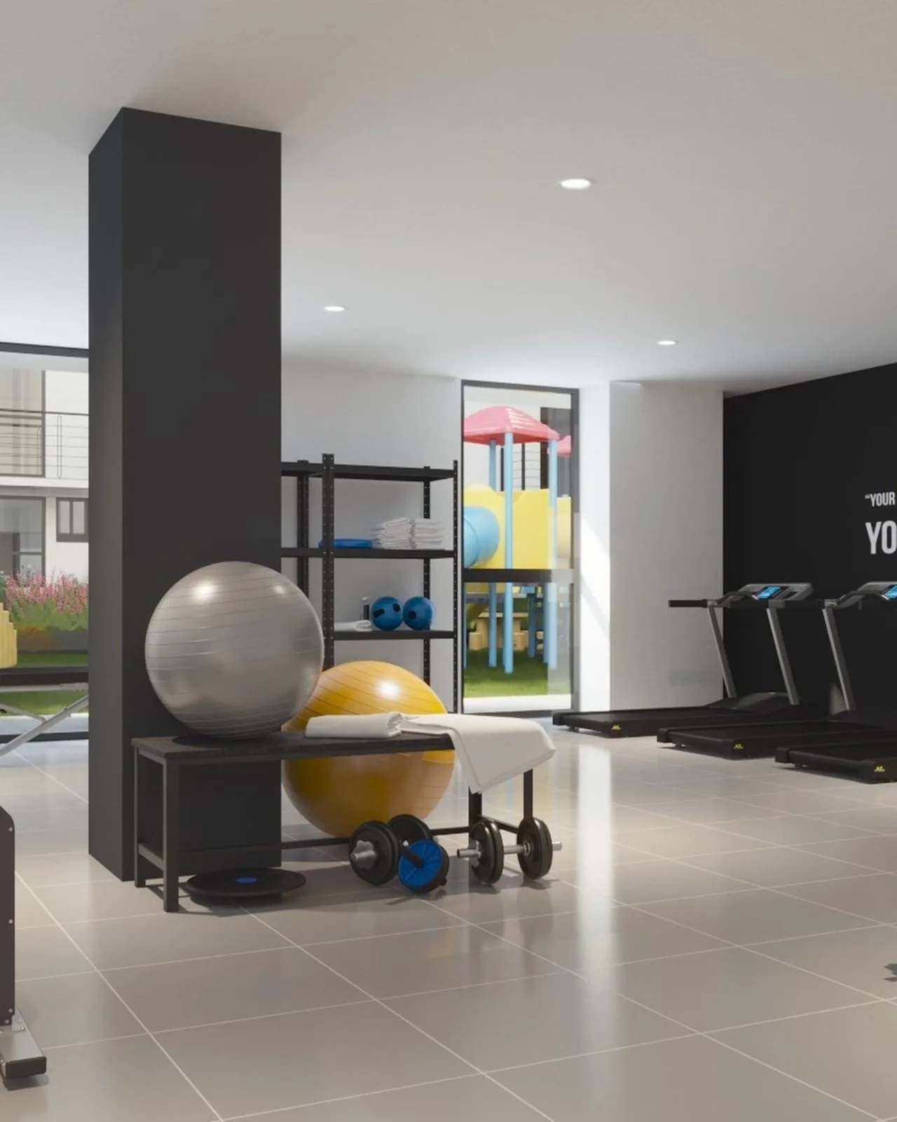 Vista Sara · Gimnasio