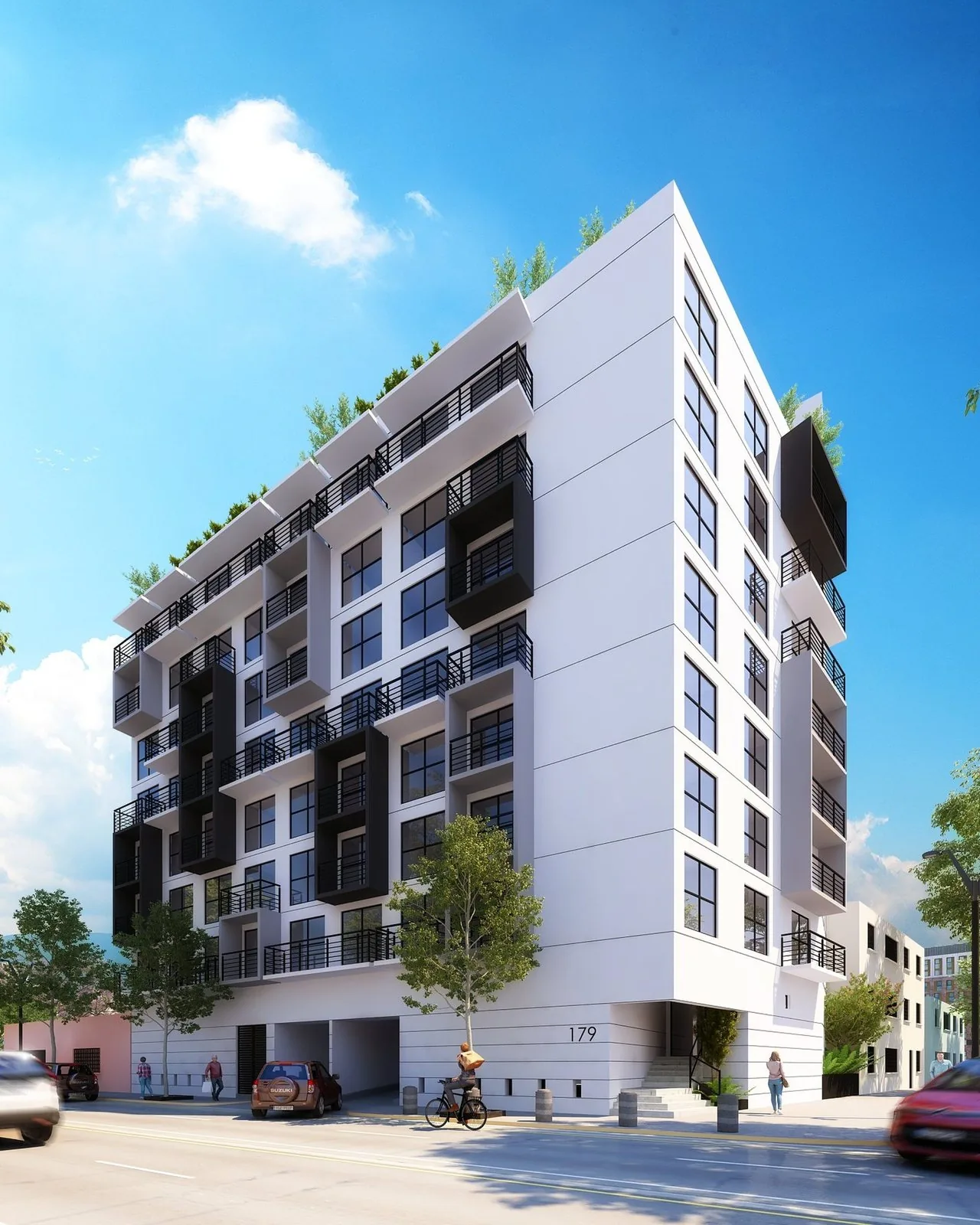 Vista Caruso · Exterior día